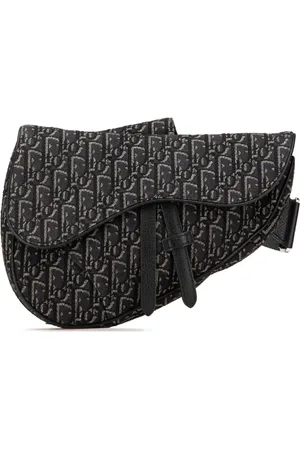 Dior Sac à bandoulière Oblique Canvas Saddle (2019)