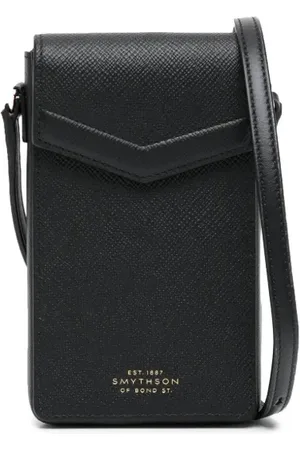 SMYTHSON Pochette pour smartphone en cuir