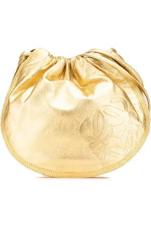 Loewe Sac à bandoulière en cuir de veau à lien de resserrage (2010-2024)