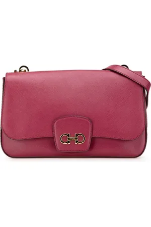 Salvatore Ferragamo Sac à bandoulière Rory Flap en cuir de veau (2021)