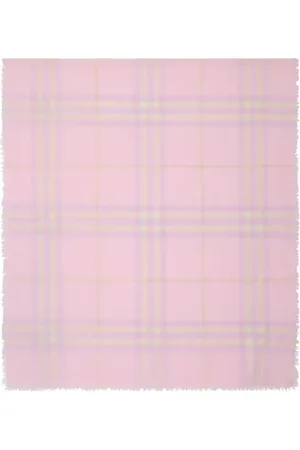 Burberry écharpe en laine à carreaux