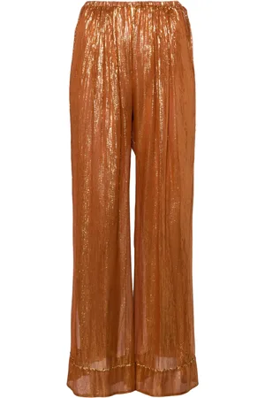 FORTE FORTE Pantalon droit à taille élastique