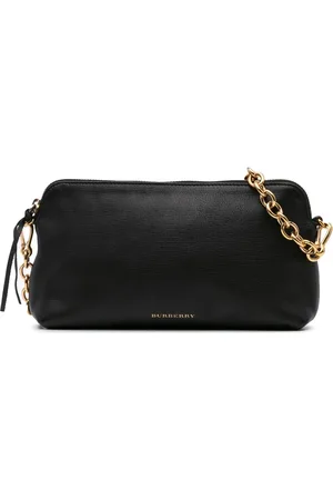 Burberry Sac porté épaule en cuir (2000-2017)