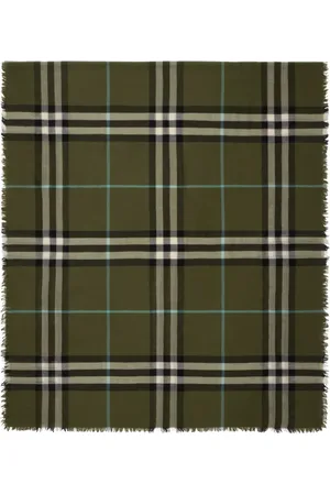 Burberry écharpe en laine à carreaux