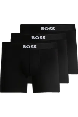 HUGO BOSS Lot de trois slips à bande logo
