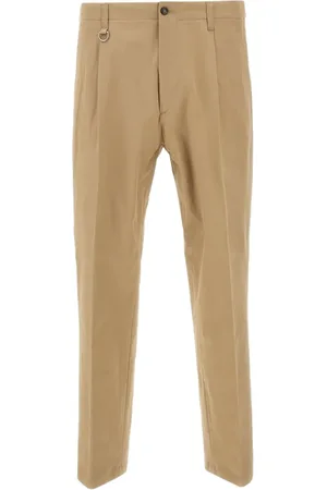 Paolo Pecora Pantalon chino à taille haute