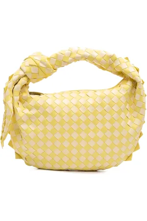 Bottega Veneta Petit sac porté épaule bicolore Dragon Jodie en cuir Nappa Intrecciato (2020-2025)