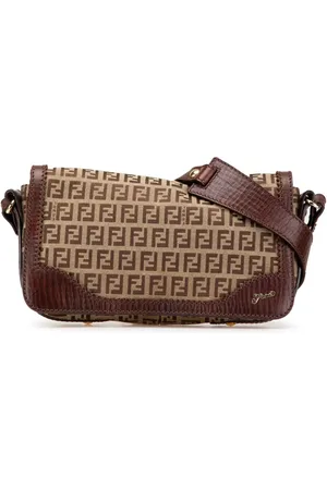 Fendi Sac porté épaule en toile (2000-2010)