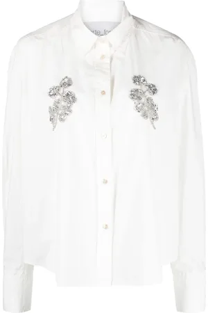 FORTE FORTE Chemise en coton à fleurs