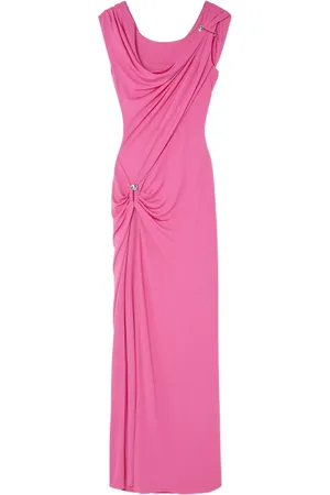 VERSACE Robe longue Safety Pin