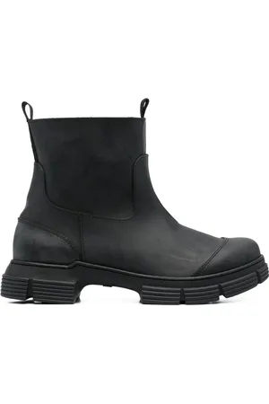 Ganni Bottines chelsea en caoutchouc
