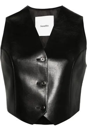 Nanushka Veston Arnona en cuir artificiel
