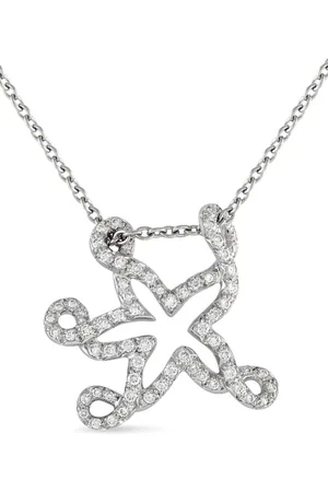 Dior Collier Starfish en or 18ct pavé de diamants
