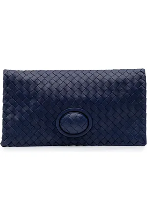 Bottega Veneta Pochette en cuir Nappa Intrecciato à fermoir tourniquet (2012-2024)