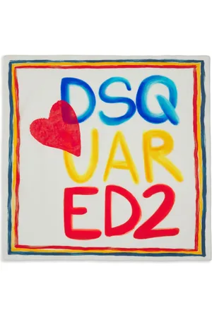 Dsquared2 écharpe en coton