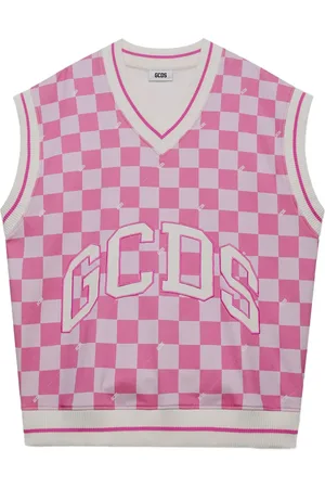 GCDS Veston à carreaux