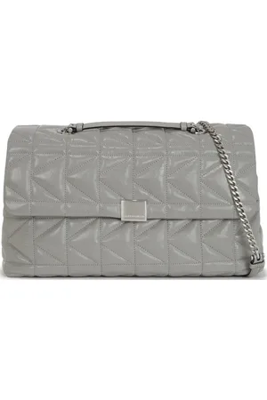Karl Lagerfeld Grand sac porté épaule en cuir