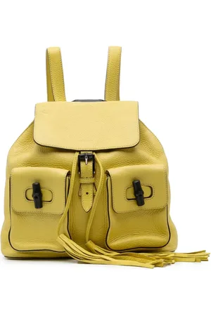 Gucci Sac à dos en cuir à pompons (2016-2024)