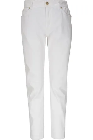 Brunello Cucinelli Jean slim à taille mi-haute