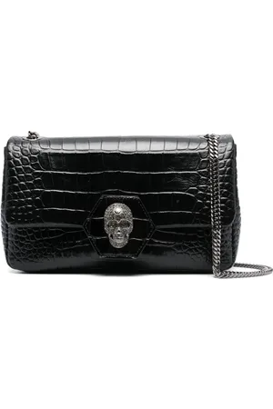 Philipp Plein Sac porté épaule à ornement strassé