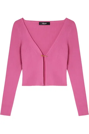 VERSACE Cardigan Safety Pin