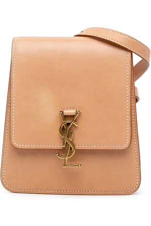 Saint Laurent Sac à bandoulière North South Kaia en cuir de veau lisse (2021)