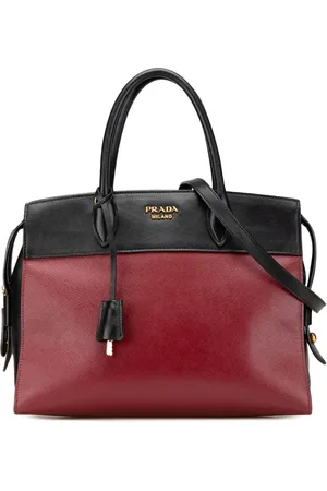 Prada Sac à main Esplanade en cuir de veau City et Saffiano (2010-2024)