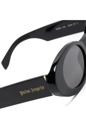 Palm Angels Lunettes de soleil Gilroy à monture ovale