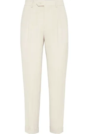 Brunello Cucinelli Pantalon en lin