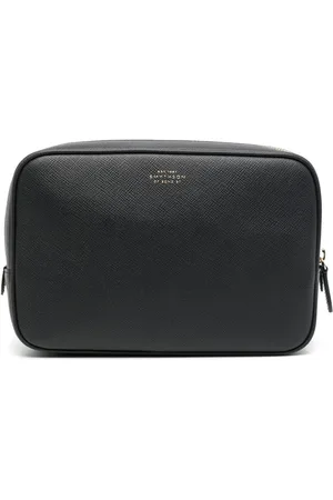 SMYTHSON Pochette à logo imprimé