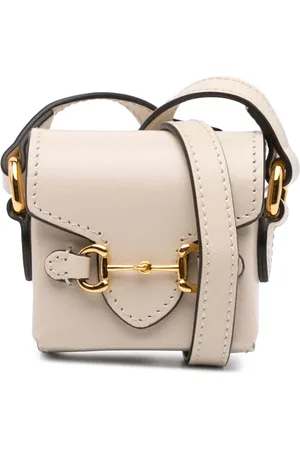 Gucci 2016-2024 Calfskin Horsebit 1955 AirPods Case crossbody bag