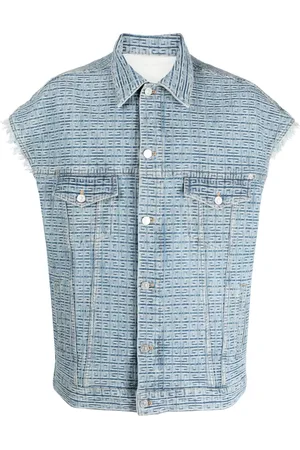 Givenchy Gilet en jean à motif 4G