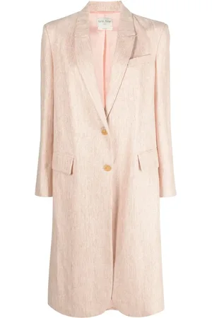 FORTE FORTE Manteau mi-long à simple boutonnage