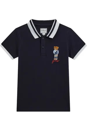 Guess Polo à bords contrastants