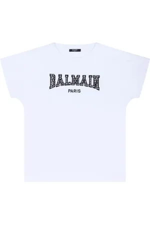 Balmain T-shirt à logo imprimé