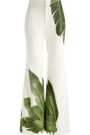 ALICE+OLIVIA Pantalon Dylan à taille élastiquée