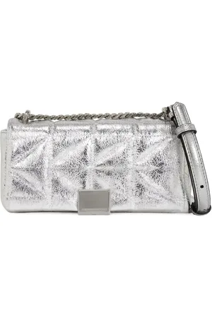 Karl Lagerfeld Sac à bandoulière matelassé K/Kuilt à design métallisé