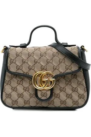 Gucci Sac à main Matelasse en toile à motif GG Marmont (2016-2024)