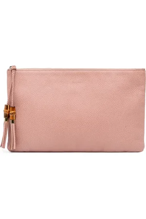 Gucci Pochette en cuir à pompons en bambou (2016-2024)