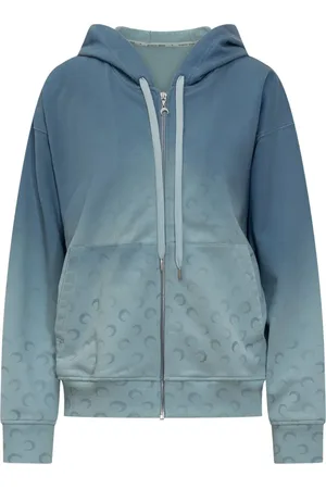 Marine Serre Hoodie à logo Crescent Moon