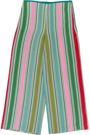 Loro Piana Pantalon en soie à coupe ample