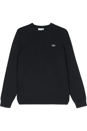 Lacoste Pull en maille fine à patch logo