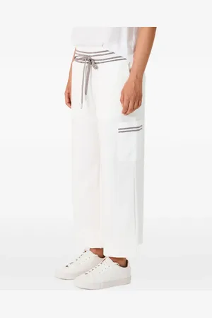 BIANCALANCIA Pantalon de jogging à détails rayés