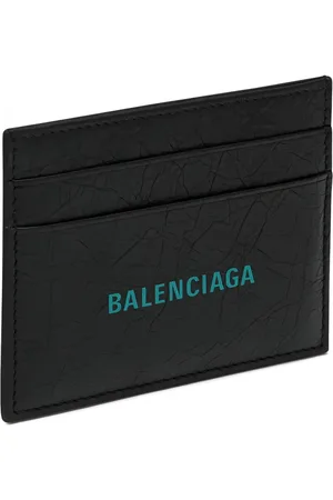 Balenciaga Porte-cartes en cuir
