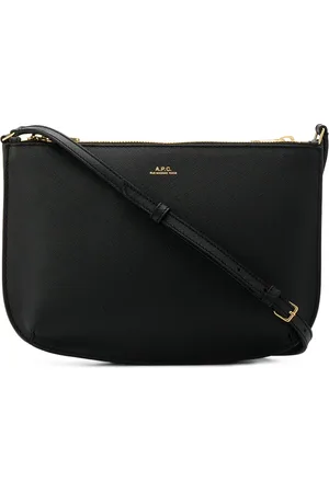 A.P.C. Sac à bandoulière zippé à logo