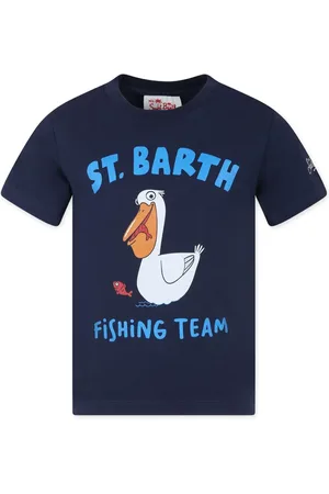 MC2 SAINT BARTH T-shirt en coton à logo imprimé