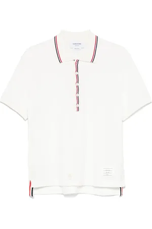 Thom Browne Polo à rayures tricolores