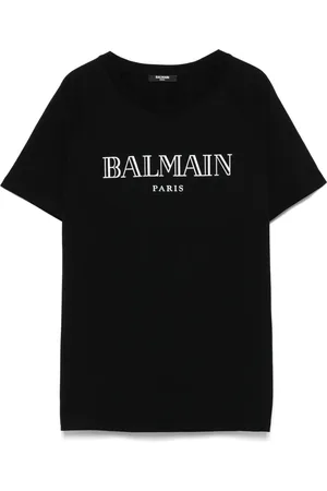 Balmain T-shirt à logo imprimé