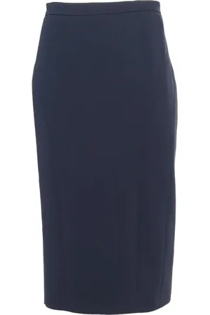 Max Mara Jupe mi-longue en laine