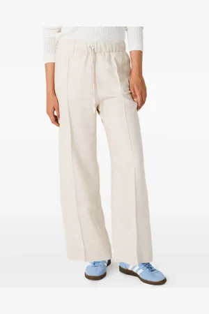 BIANCALANCIA Pantalon à plis marqués